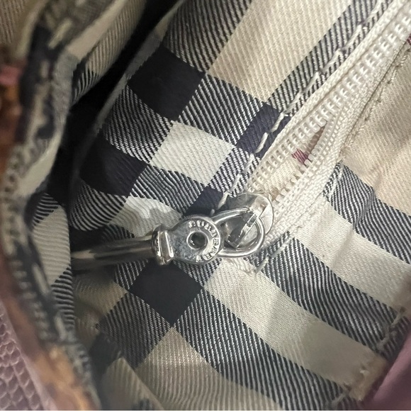 BURBERRY LONDON Lizard Mini Nova Check Shoulder Bag - Picture 15 of 15